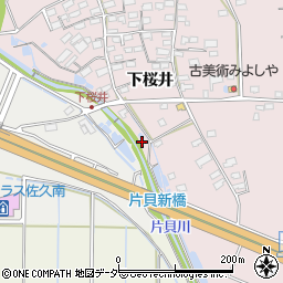 長野県佐久市桜井下桜井344-6周辺の地図
