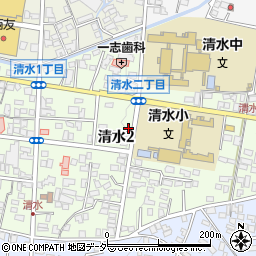長野県松本市清水2丁目5-16周辺の地図
