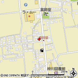 長野県松本市梓川倭445-6周辺の地図