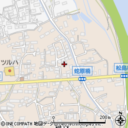 長野県松本市島立663周辺の地図