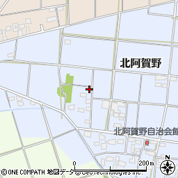 埼玉県深谷市北阿賀野10周辺の地図