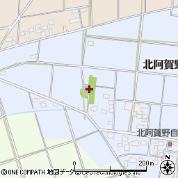 埼玉県深谷市北阿賀野1周辺の地図