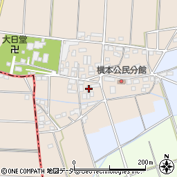 埼玉県深谷市横瀬1306周辺の地図