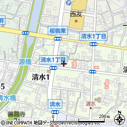 晃栄化学工業株式会社　松本営業所周辺の地図