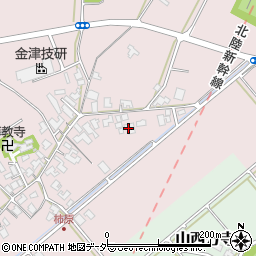 福井県あわら市柿原25周辺の地図