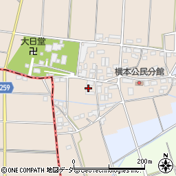 埼玉県深谷市横瀬1325周辺の地図