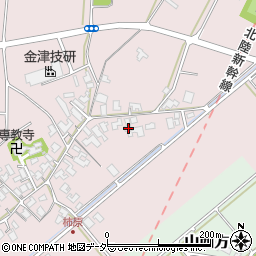 福井県あわら市柿原25-87周辺の地図