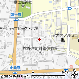 群馬県館林市富士原町919-3周辺の地図