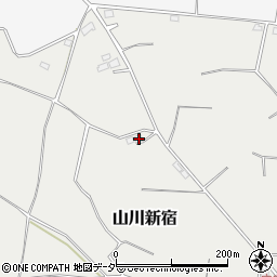 茨城県結城市山川新宿1403-1周辺の地図