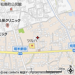 長野県松本市島立770周辺の地図