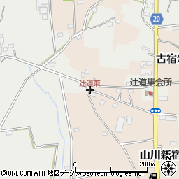 辻道東周辺の地図