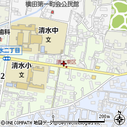 長野県松本市清水2丁目11-51周辺の地図