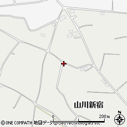 茨城県結城市山川新宿1402周辺の地図