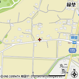 群馬県藤岡市緑埜710-3周辺の地図