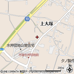 群馬県藤岡市上大塚574-3周辺の地図