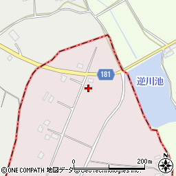 茨城県鉾田市紅葉999-1周辺の地図