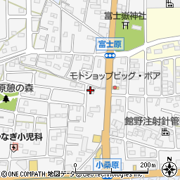 群馬県館林市富士原町1102周辺の地図