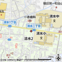 長野県松本市清水2丁目5-11周辺の地図