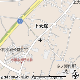 群馬県藤岡市上大塚47周辺の地図