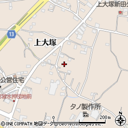 群馬県藤岡市上大塚61-1周辺の地図