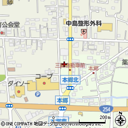 群馬三菱自動車販売藤岡店周辺の地図