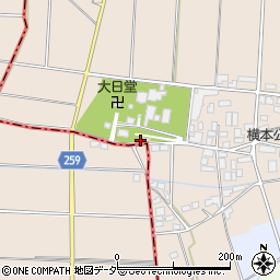 埼玉県深谷市横瀬1358周辺の地図