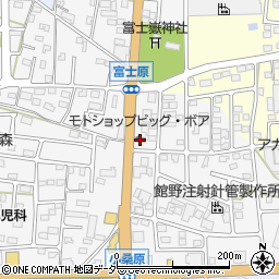 群馬県館林市富士原町929-5周辺の地図