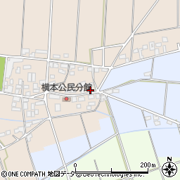 埼玉県深谷市横瀬1282周辺の地図