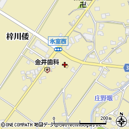 セブンイレブン松本梓川氷室店周辺の地図