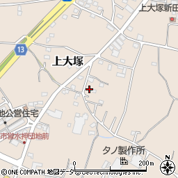 群馬県藤岡市上大塚61-5周辺の地図