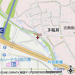 下桜井周辺の地図
