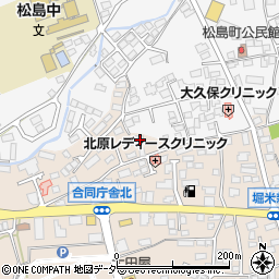 長野県松本市島立1108周辺の地図