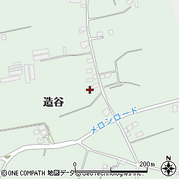 茨城県鉾田市造谷334周辺の地図