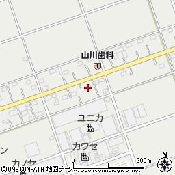 群馬県邑楽郡邑楽町赤堀3825周辺の地図