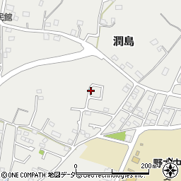 栃木県下都賀郡野木町潤島周辺の地図
