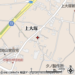 群馬県藤岡市上大塚49周辺の地図