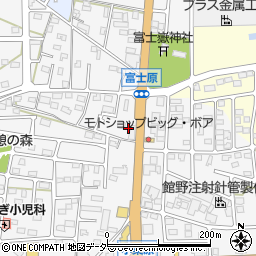 群馬県館林市富士原町1121周辺の地図
