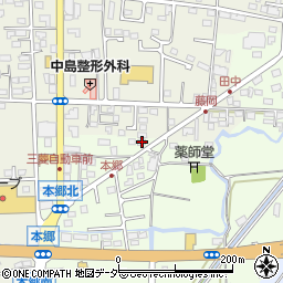 群馬県藤岡市本郷689周辺の地図