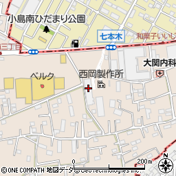 株式会社西岡製作所周辺の地図