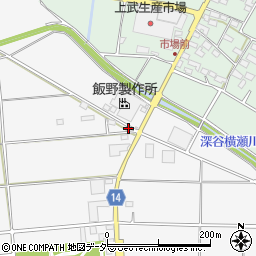 埼玉県深谷市下手計1566周辺の地図