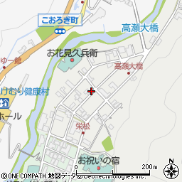 石川県加賀市山中温泉下谷町ニ周辺の地図