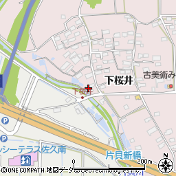 長野県佐久市桜井下桜井344-1周辺の地図