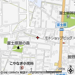 群馬県館林市富士原町1108周辺の地図