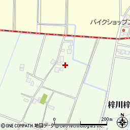 長野県松本市梓川梓207周辺の地図