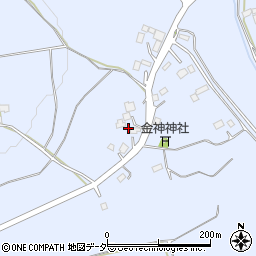 茨城県石岡市下林1621-1周辺の地図