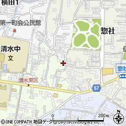 長野県松本市清水2丁目11-28周辺の地図