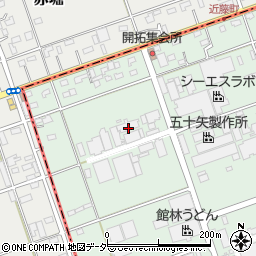 東亜薬品工業株式会社　館林工場周辺の地図