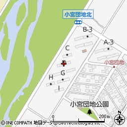 市営小宮団地Ｄ周辺の地図