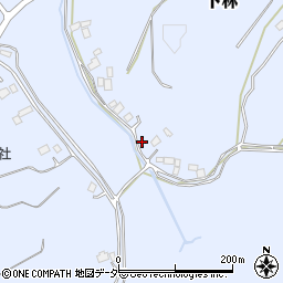 茨城県石岡市下林2006周辺の地図