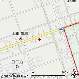 群馬県邑楽郡邑楽町赤堀3874周辺の地図